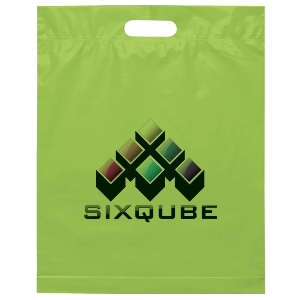 Die Cut Handle Bag 15"x19" (Dynamic Color)