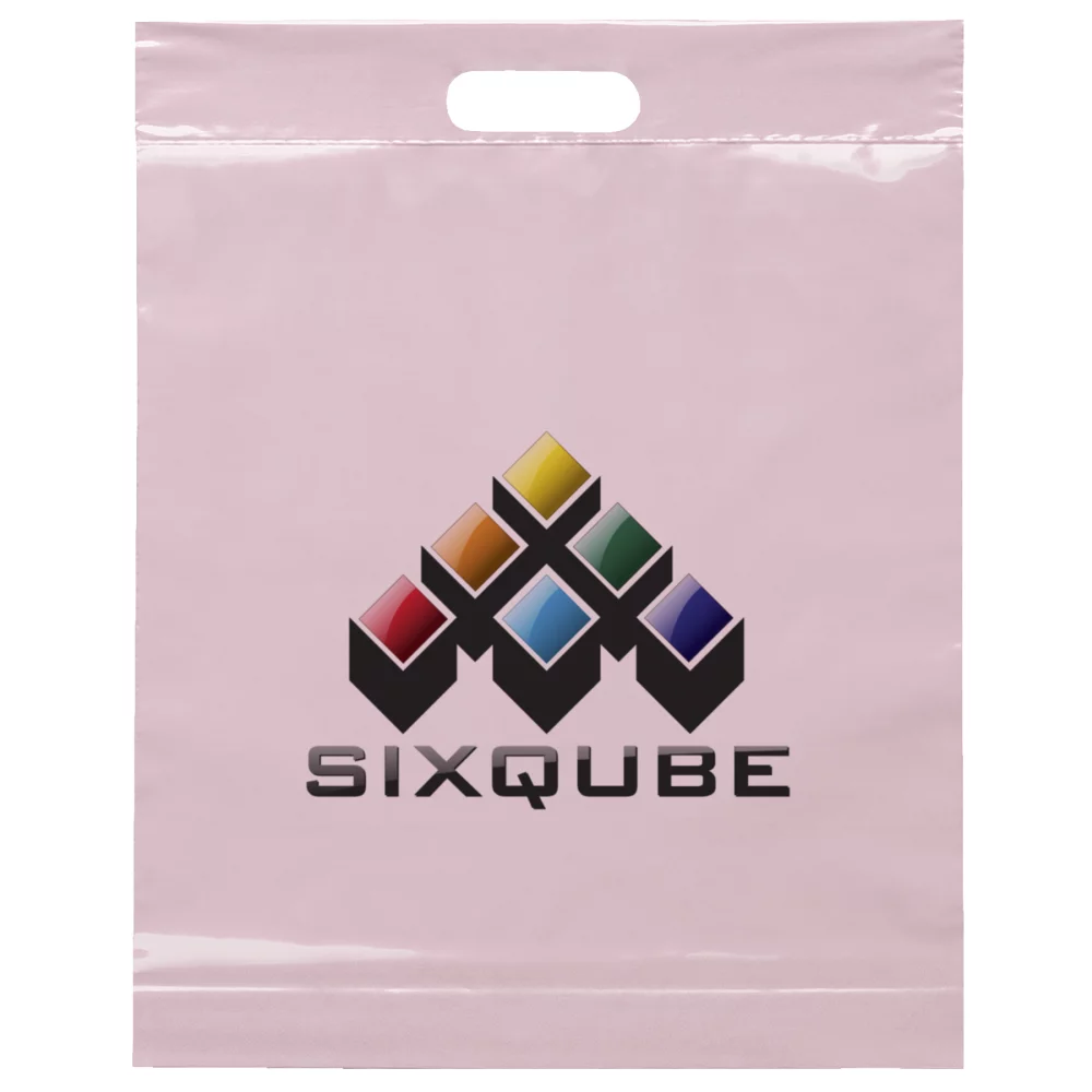 Die Cut Handle Bag 15"x19" (Dynamic Color)