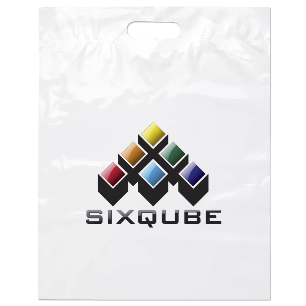 Die Cut Handle Bag 15"x19" (Dynamic Color)