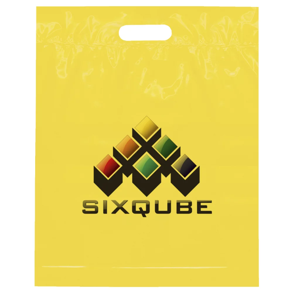 Die Cut Handle Bag 15"x19" (Dynamic Color)