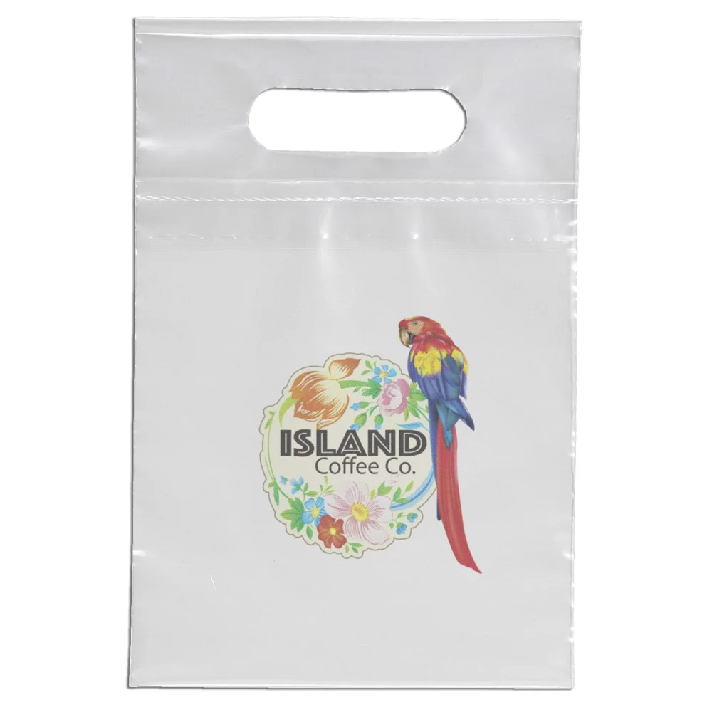 Die Cut Handle Bag 7"x 10½" (Dynamic Color)