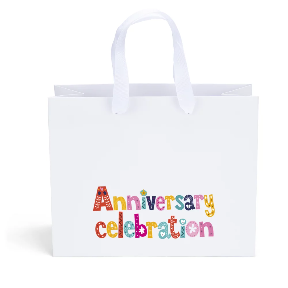 Victoria™ Ribbon Handle Matte Eurotote Bag (Dynamic Color)