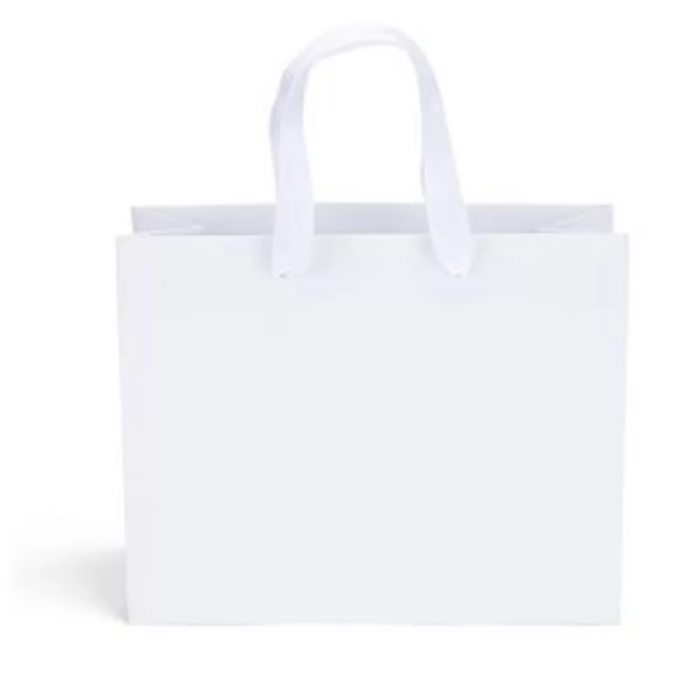 Victoria™ Ribbon Handle Matte Eurotote Bag (Dynamic Color)