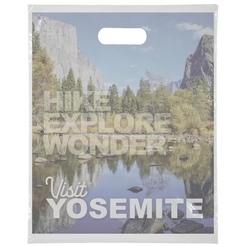 Digital Full-Color Die Cut Bag (12"x15")