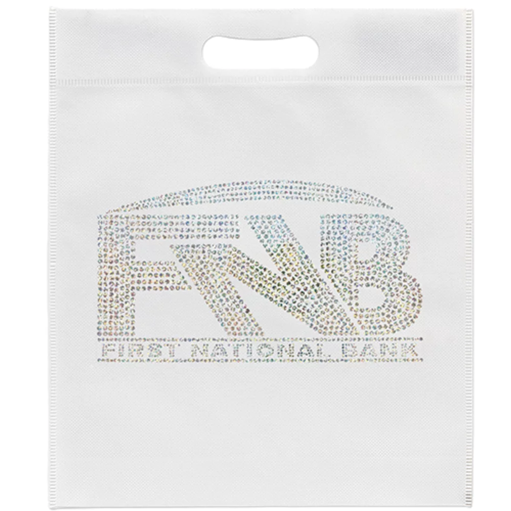 Large Non-Woven Die Cut Handle Bag (Sparkle)