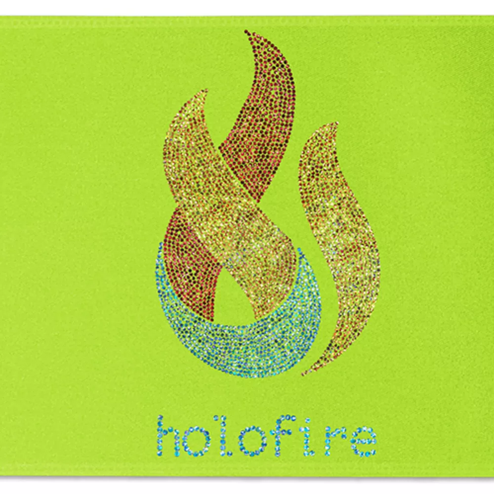 12" Badge Satin Ribbon (Sparkle)