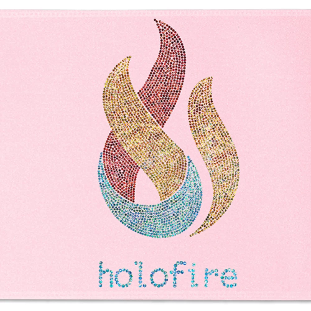 12" Badge Satin Ribbon (Sparkle)