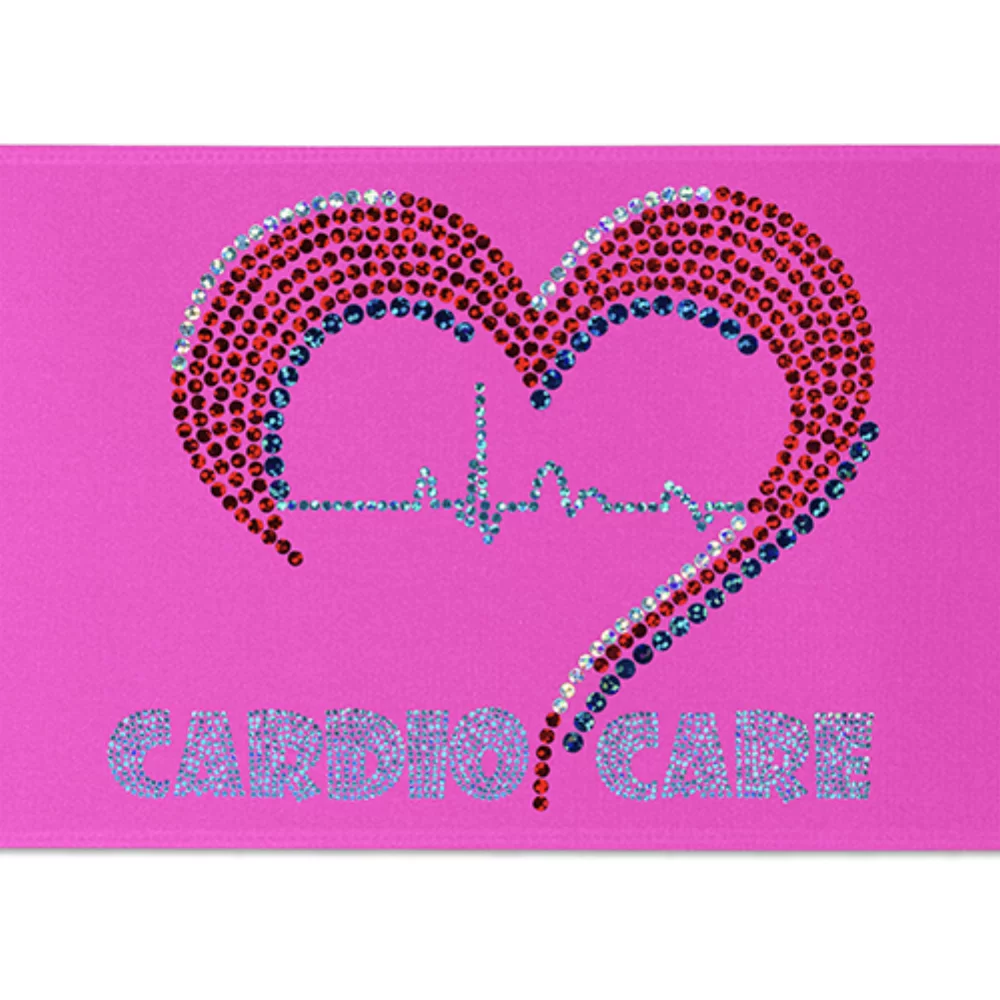 6" Badge Satin Ribbon (Sparkle)