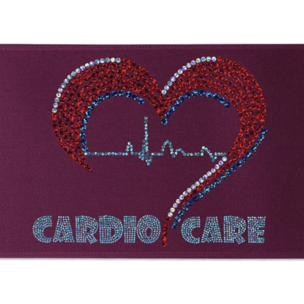 6" Badge Satin Ribbon (Sparkle)