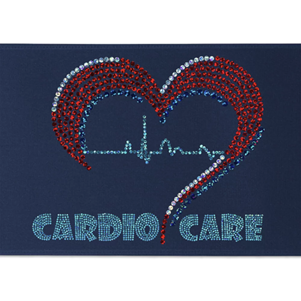 6" Badge Satin Ribbon (Sparkle)