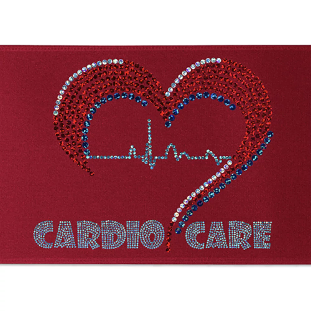 6" Badge Satin Ribbon (Sparkle)