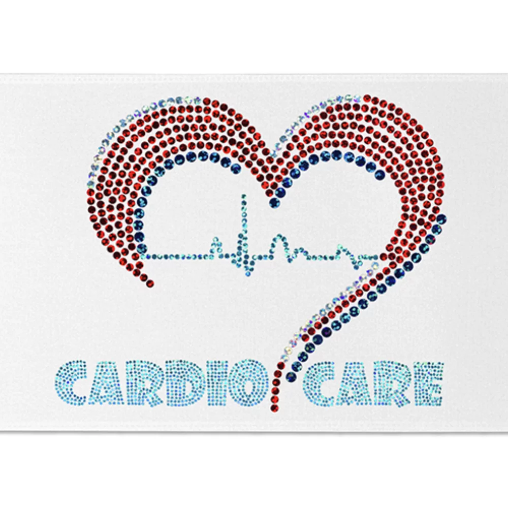 6" Badge Satin Ribbon (Sparkle)