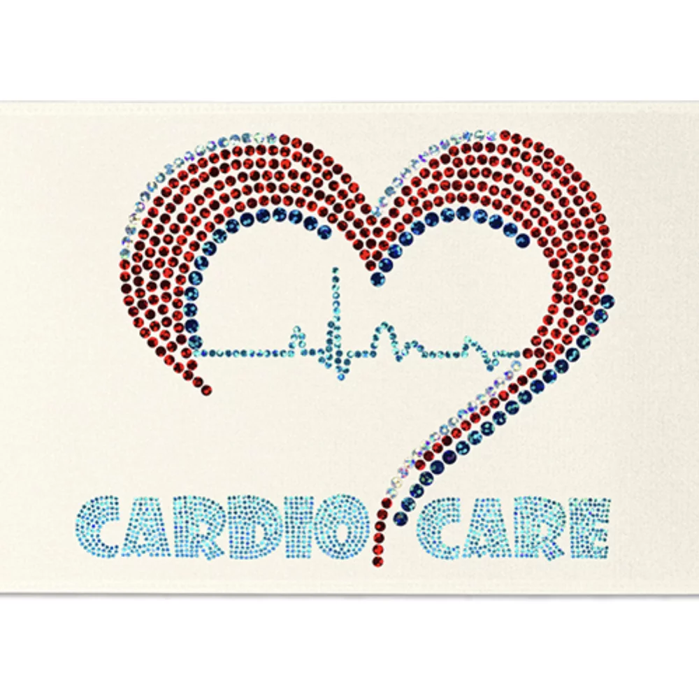 6" Badge Satin Ribbon (Sparkle)