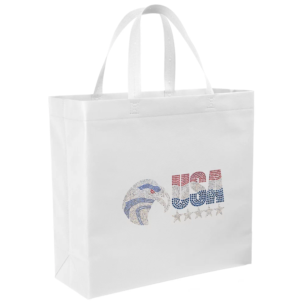 Patriot USA-Made Non-Woven Tote (Sparkle)