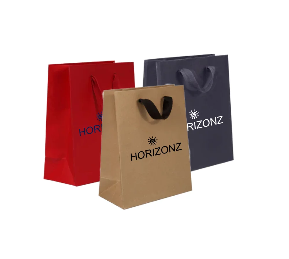 Cotton Twill Handle Gift Bag (8"x4"x10")