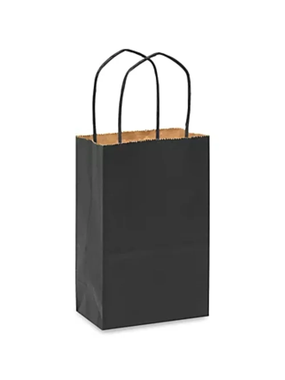 Color Tinted Kraft Paper Shopping Bag 1C1S (5"x3"x8")