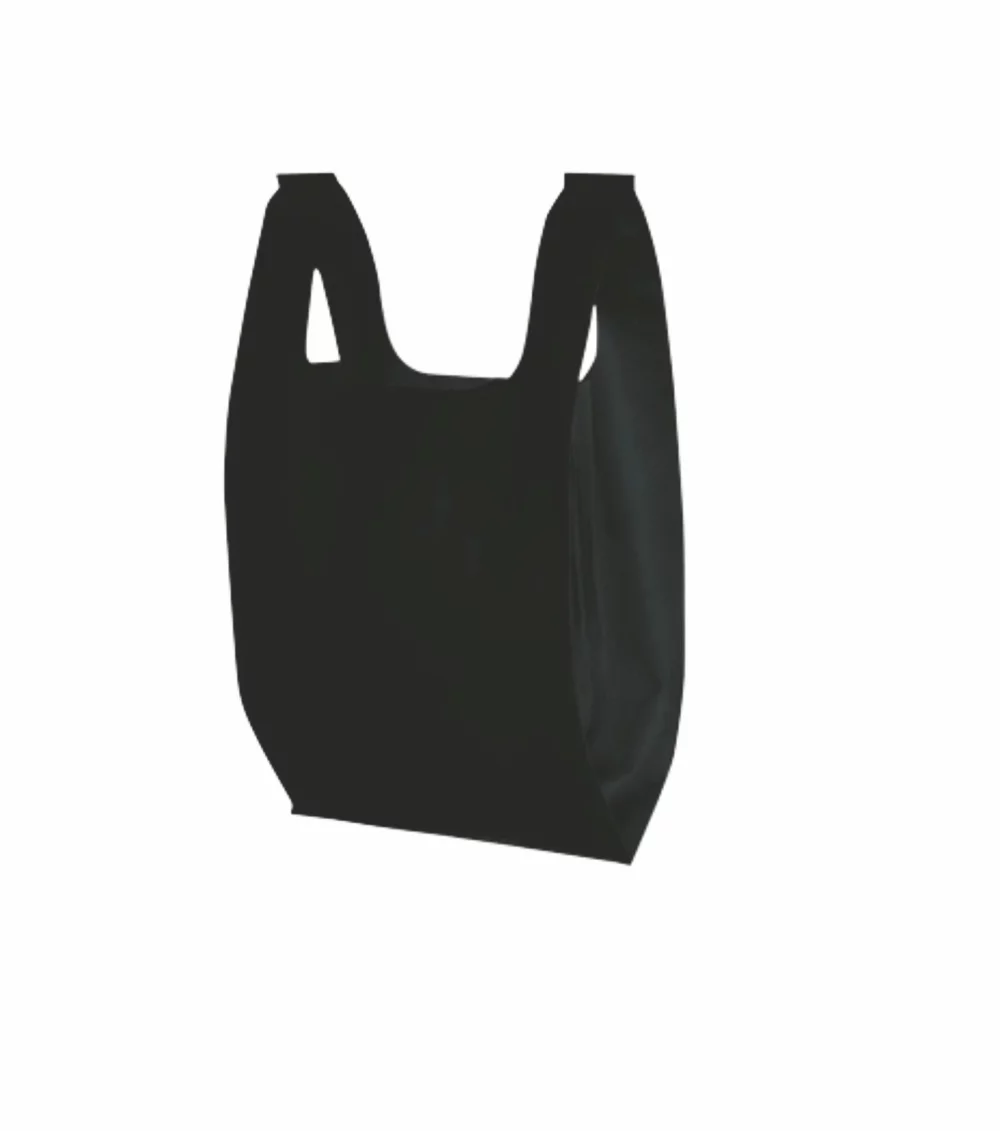 Sac de T-shirt en non-tissé 1C2S (12"X7"X20")