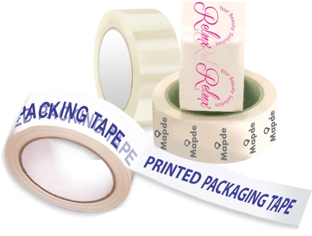 Printed Poly Propylene Packaging Tape (1 Color, 1 Side)