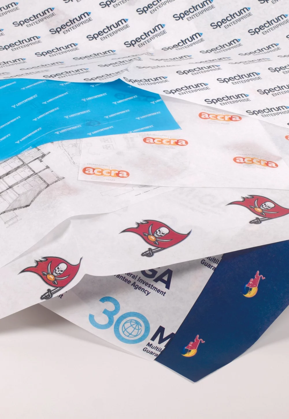 Digital Printed Tissue Paper (10"x15")