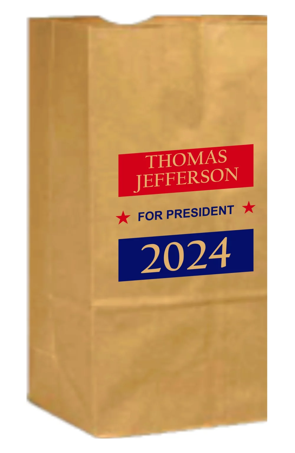 Yard Election Sign $US Waste Paper Bags 2C1S (17x10.5x35)