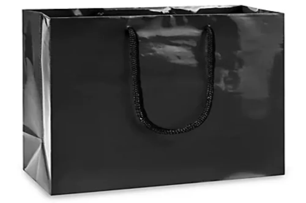 Laminated Gloss Rope Handle Gift Bag (13"x5"x10")