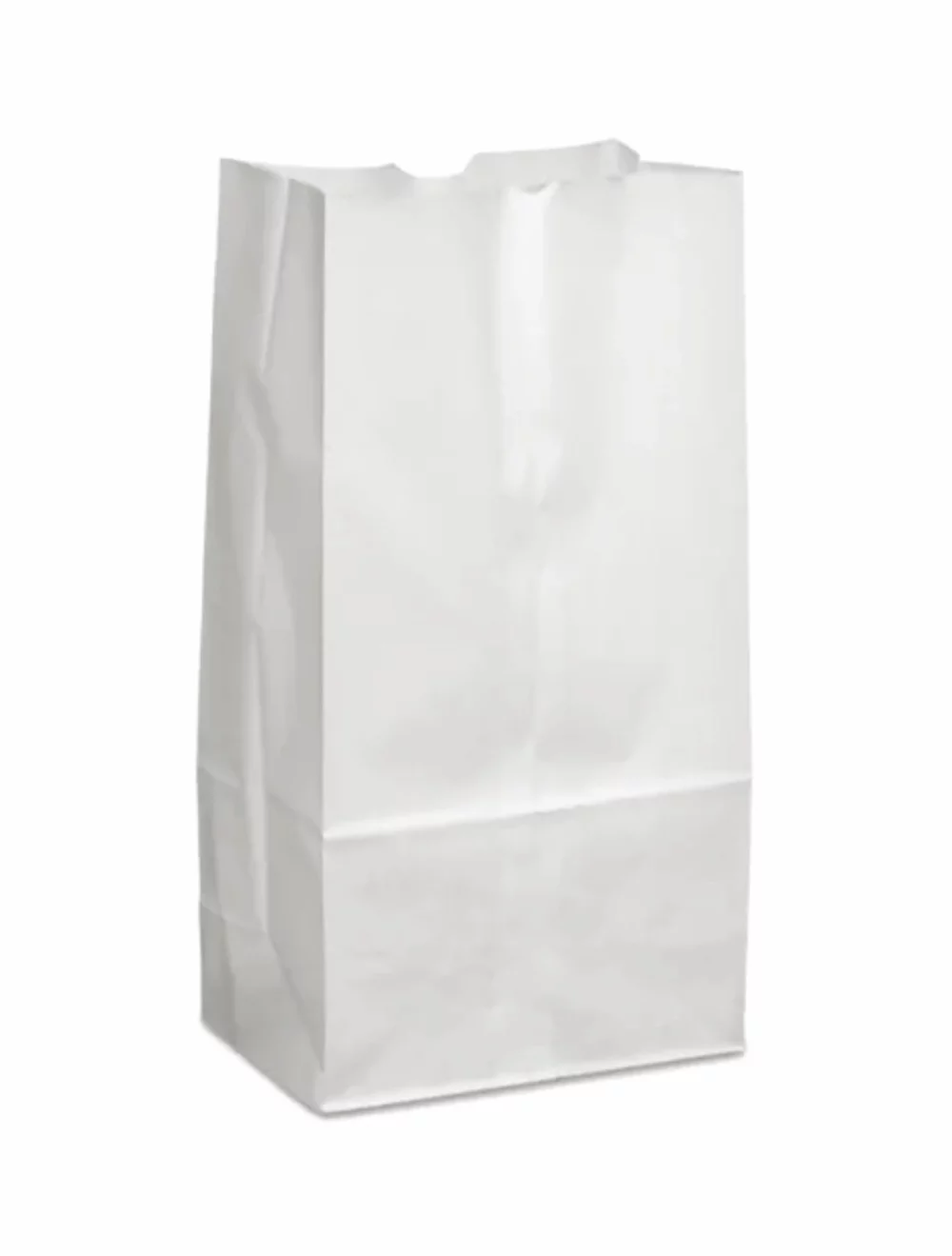 Grocery Bag White #5lb, 2C1S (5"X3X11")