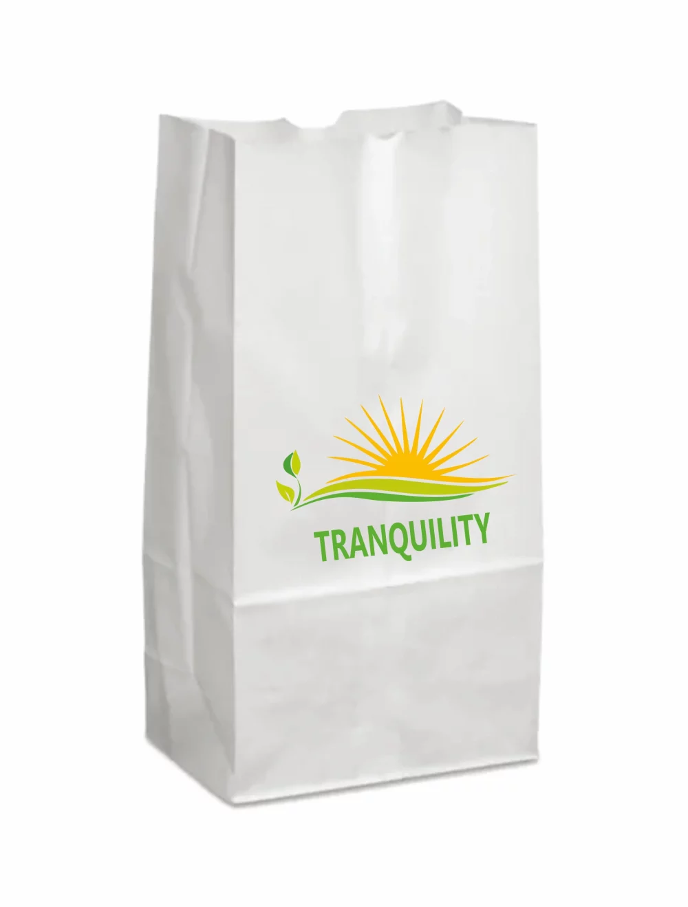 Grocery Bag White #5lb, Digital (6"X3X11")