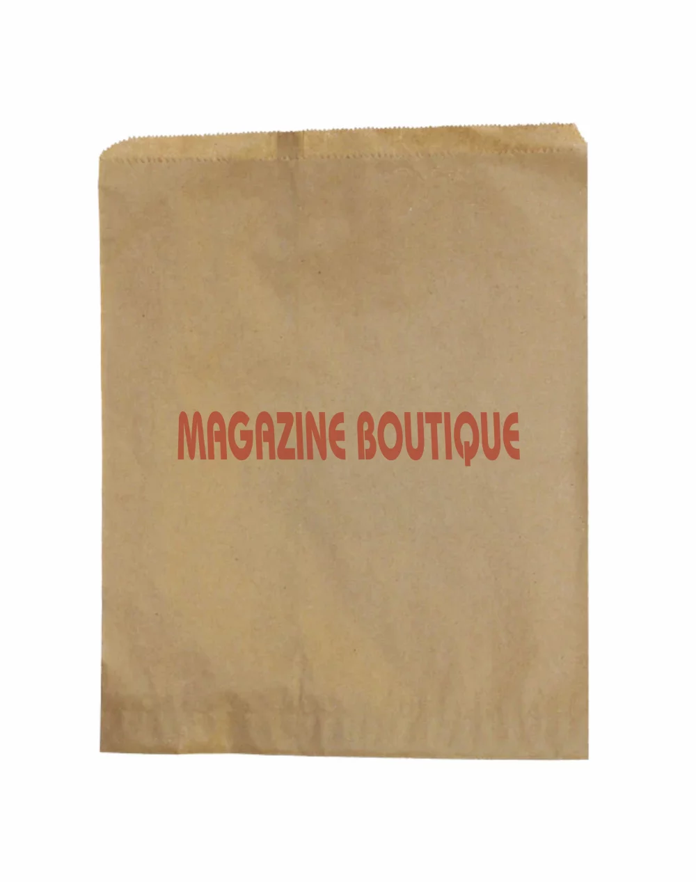 Sac à soufflets Kraft, 1 couleur 1 face (13"X16")