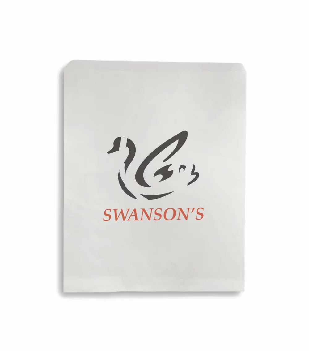 White Notion Bag, 2C1S (11"X14")