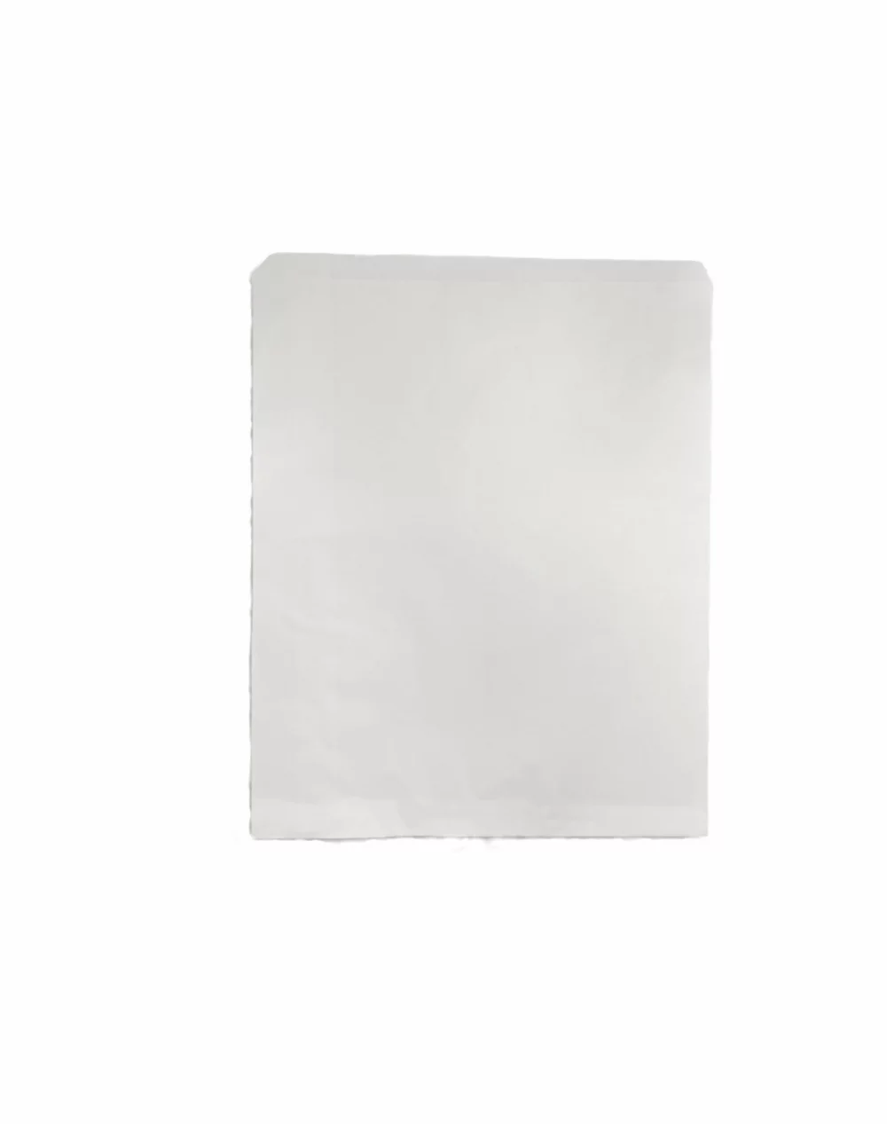 Sac à provisions blanc, 2 poignées courtes (13"X16")