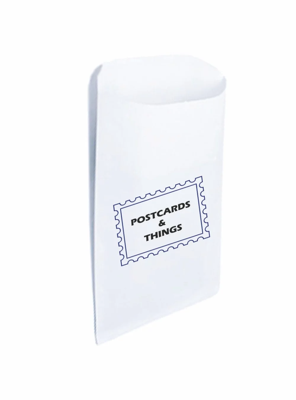 WHITE Notion Bag, 2C1S (7"X10")