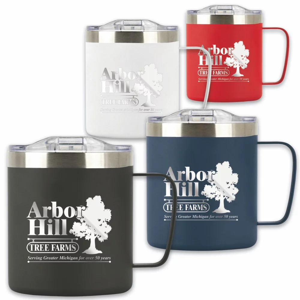 Mug en acier inoxydable à emporter