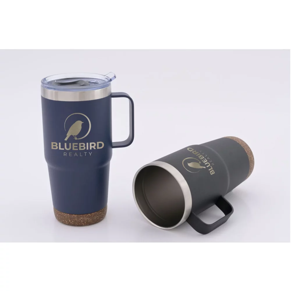 Saratoga Powder Cork Bottom Mug 24 oz