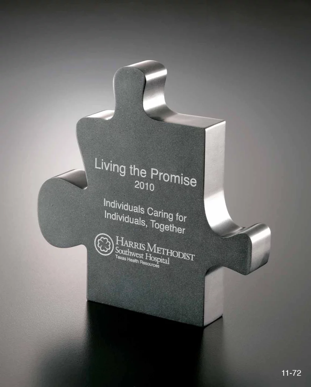 Marble Puzzle Piece Award