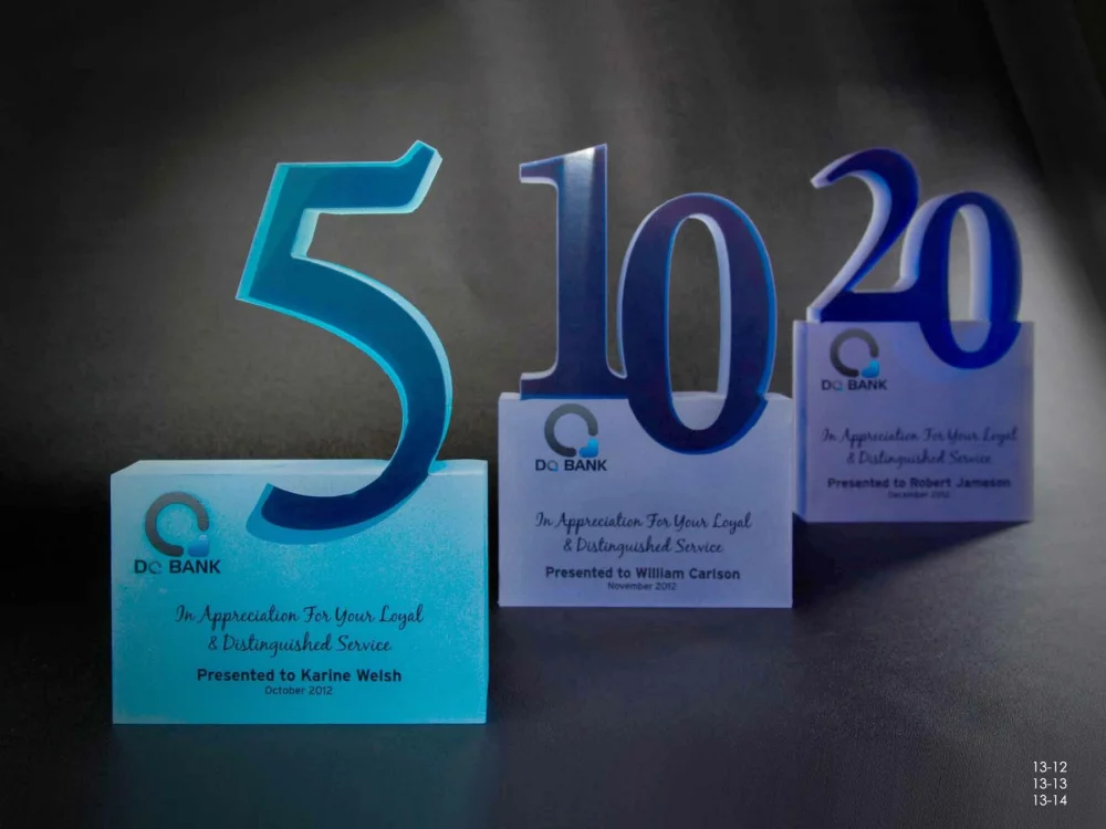 Prix pour années de service