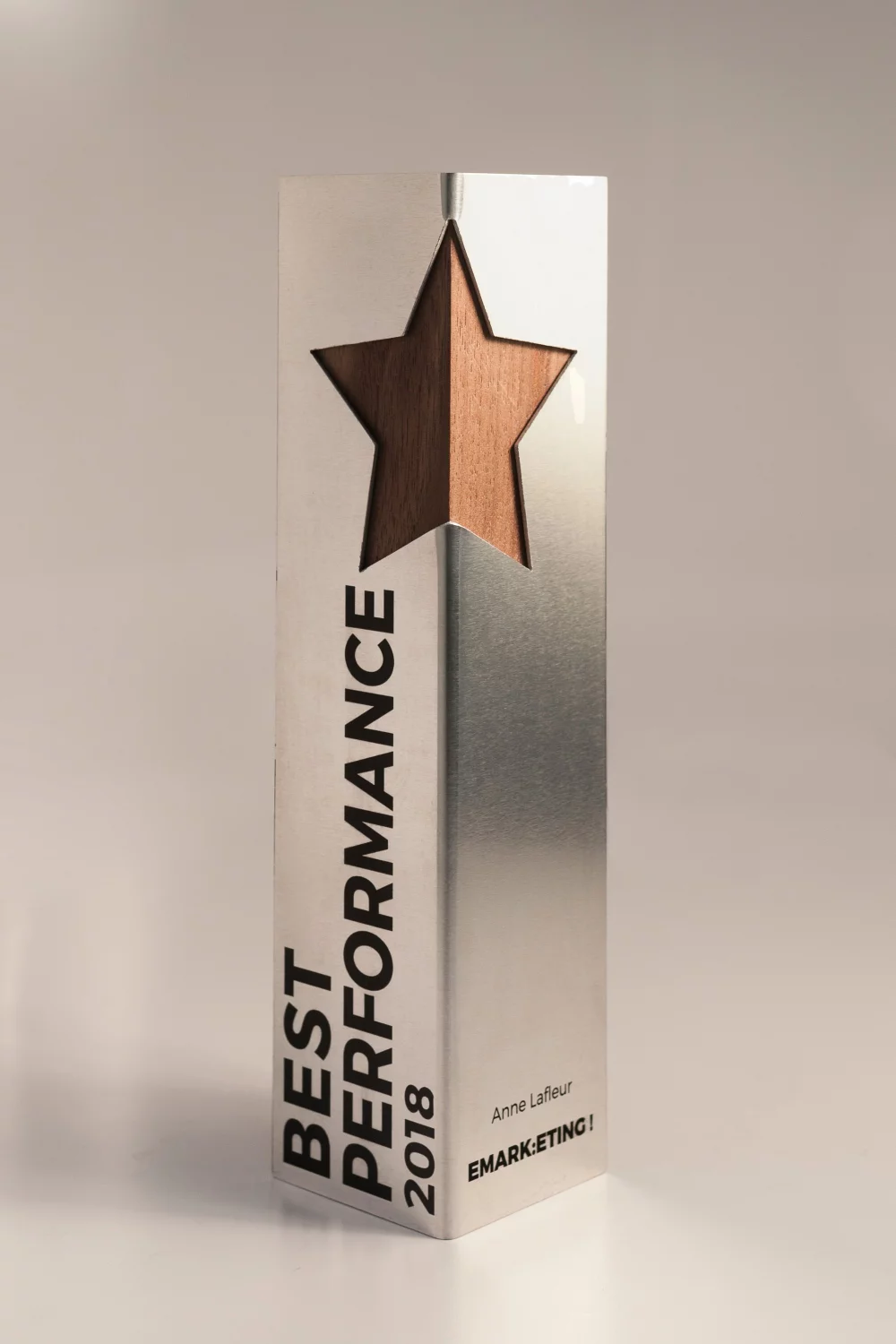 Tower Award - Wood Star