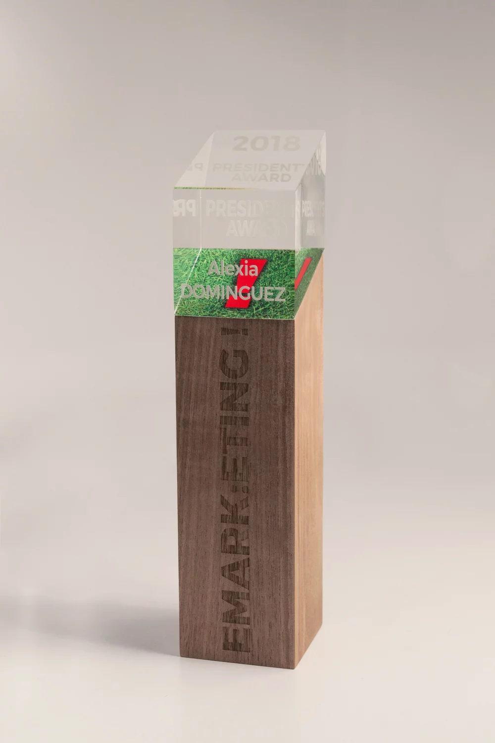 Tower Award - Slanted Cube