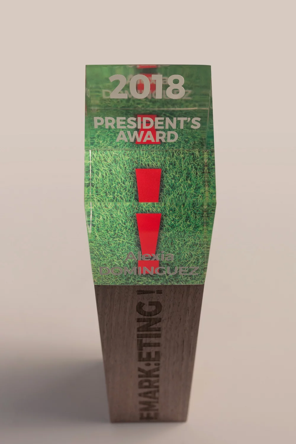 Tower Award - Slanted Cube