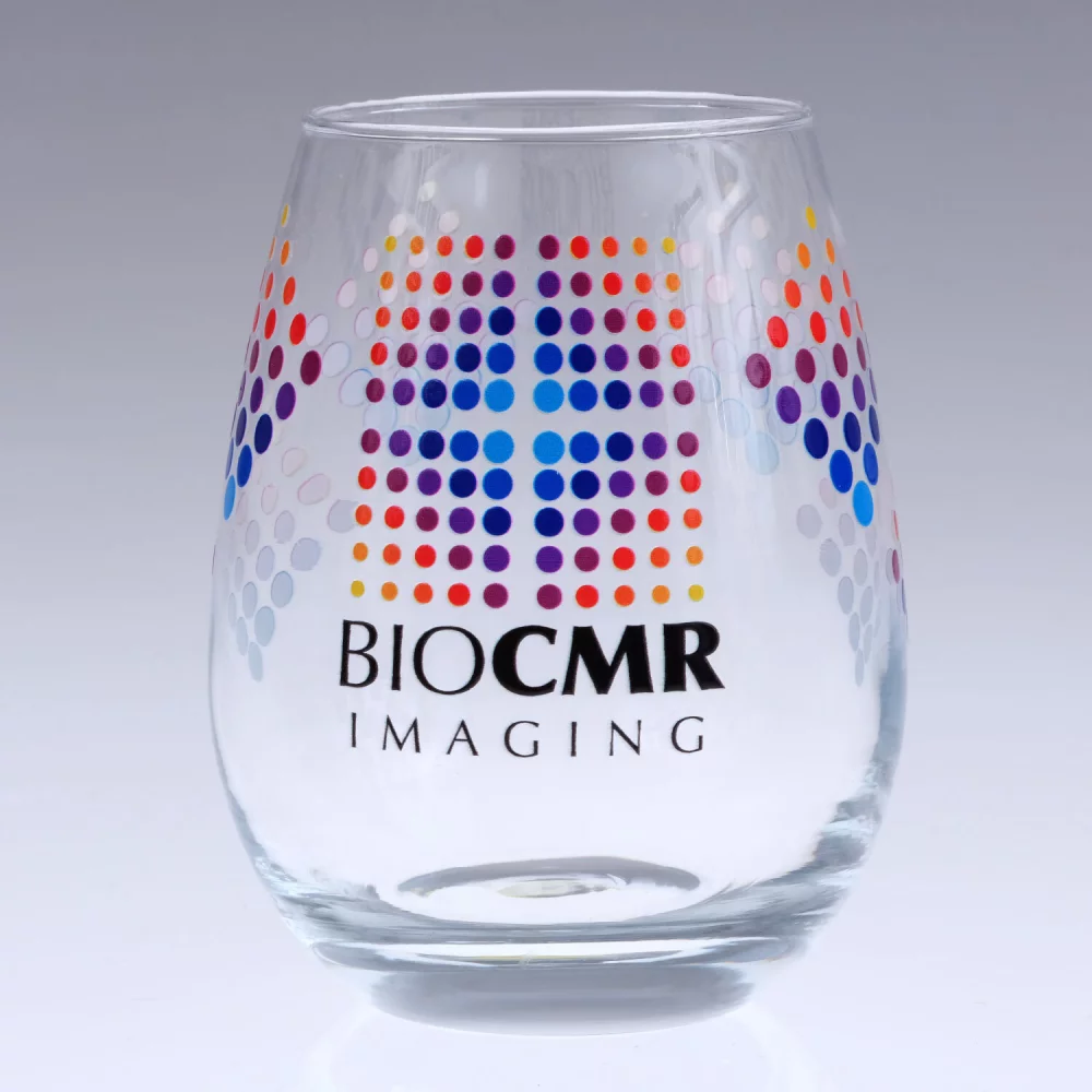 Full Color Stemless Wine Glass 11 oz.