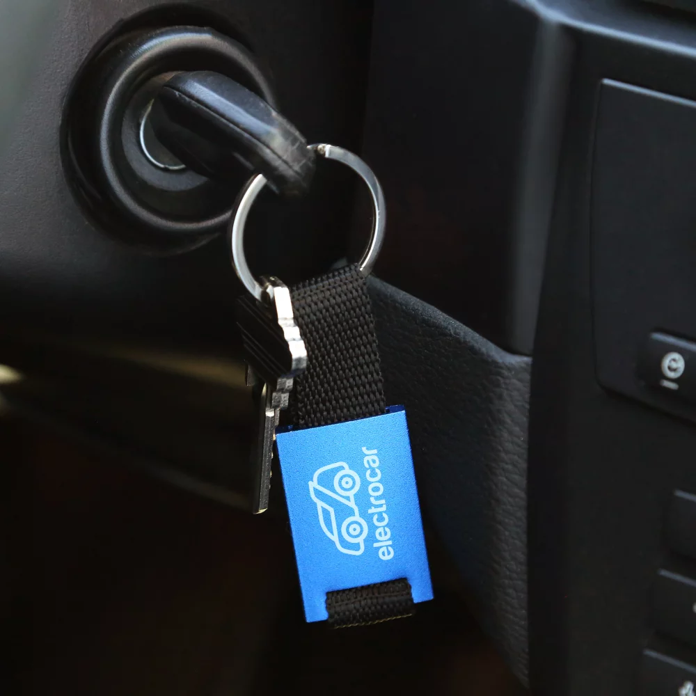 Edge Aluminum Key Ring
