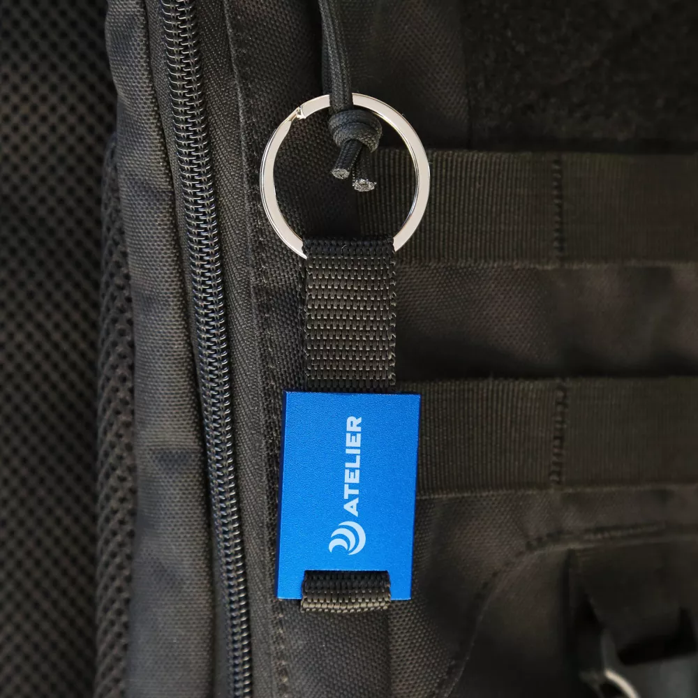 Porte-clés en aluminium Edge