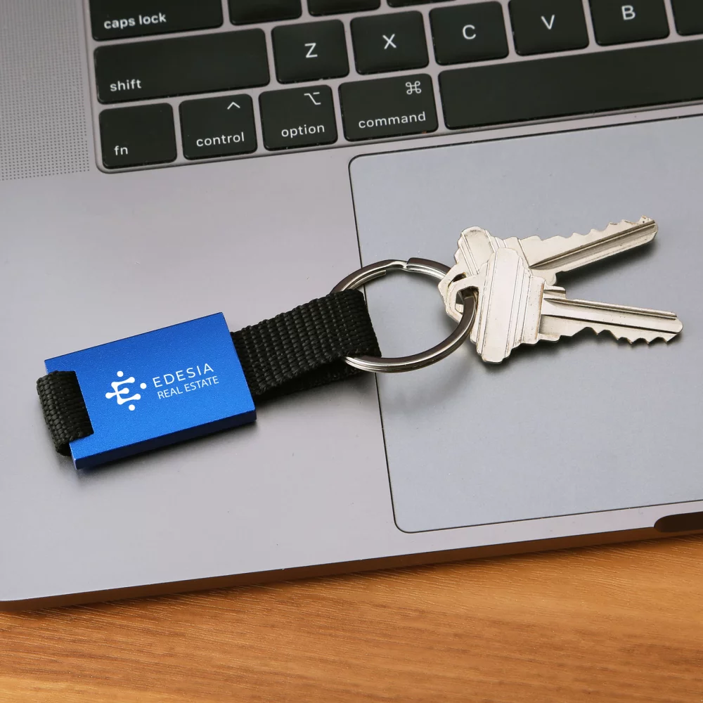 Porte-clés en aluminium Edge