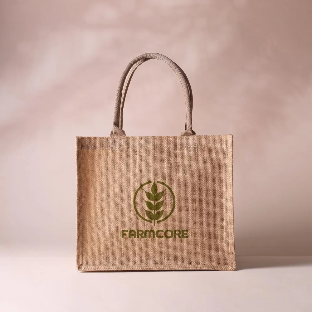 Sac fourre-tout en lin tissé Coco