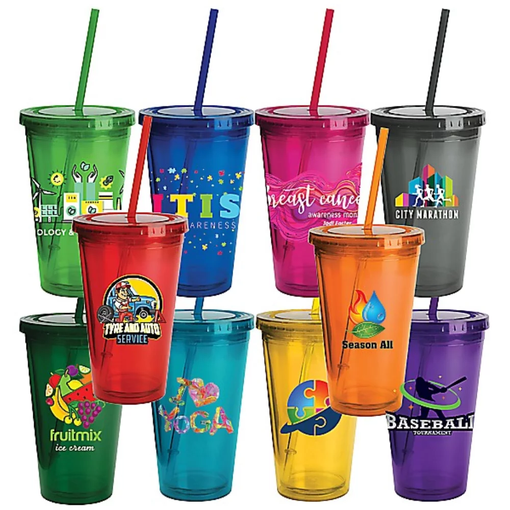 Gobelet à couleurs éclatantes Sunsplash de 16 oz.