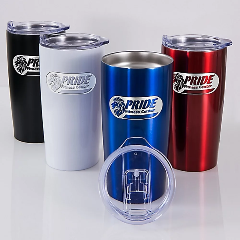 ADVENTURE STAINLESS TRAVEL TUMBLER 20 oz. (screen printed)