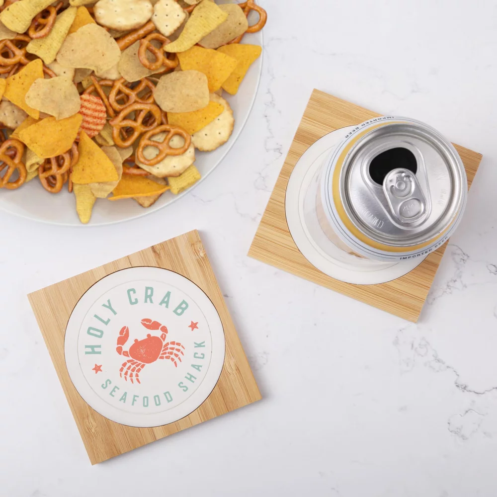 Spectrum Bamboo Coaster (Single)