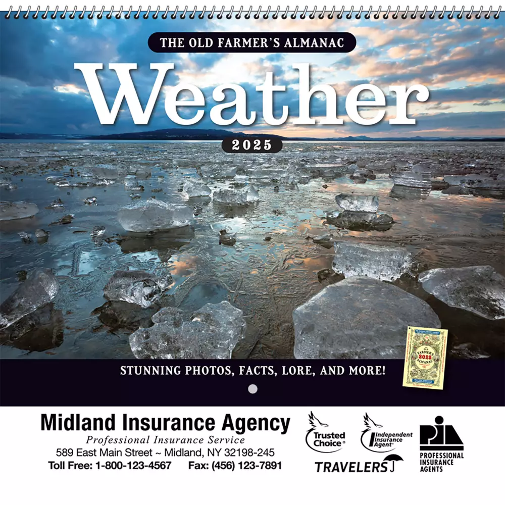 Le Almanach du Vieux Fermier® Weather Watcher's : 2025 relié en spirale