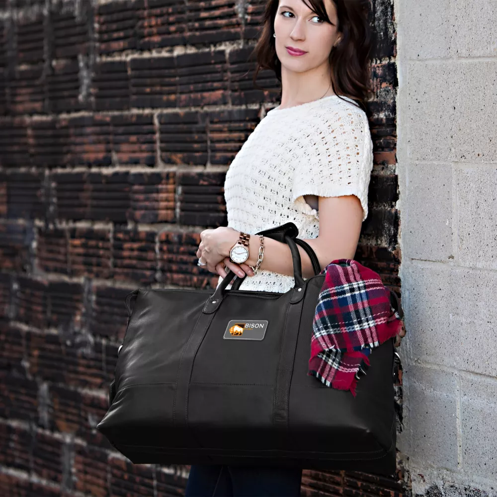 Sac de voyage en cuir de la cabine de Falls Canyon