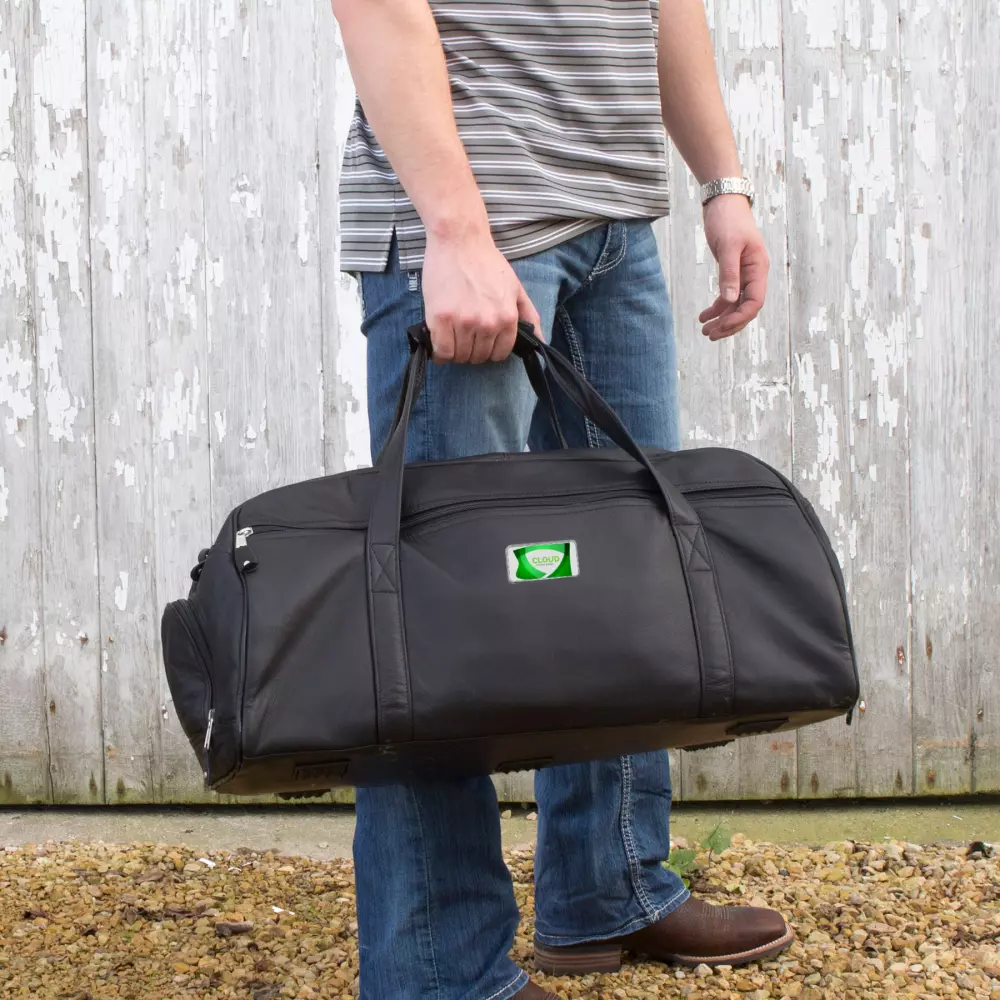 Marble Canyon Leather Sport Duffel Bag