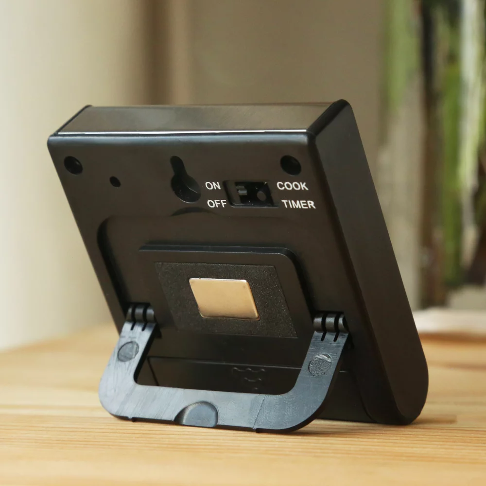 Thermomètre et minuteur de cuisson facile sur le gril